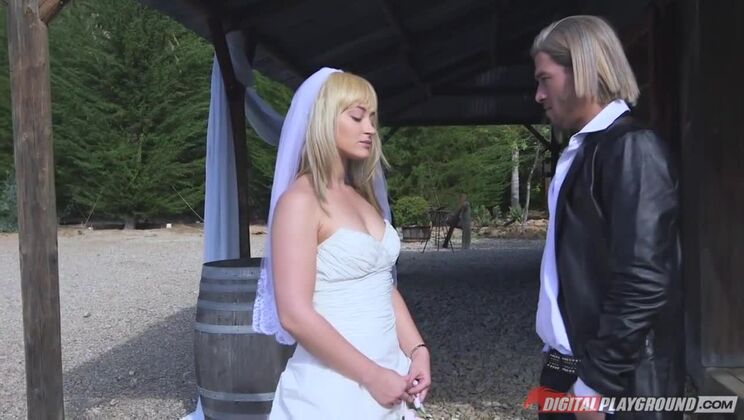 Xander Corvus and Dani Daniels in a Hairy Handjob Scene