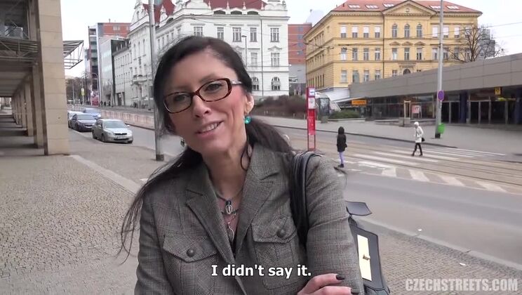 [CzechAV] - Czech Street Sex With Sexy MILF
