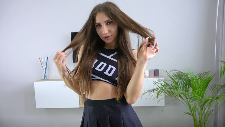 Hot Ass Cheerleader Action