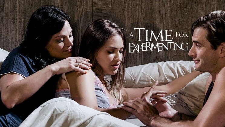 [PureTaboo] - Stepson's Experiment with Stepmom's Big Ass - Nathan Bronson - Gizelle Blanco - Mona Azar