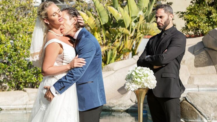 [Brazzers] - Bride's Cheating Adventure: Big Tits and Big Cock MMF Threesome - Mick Blue - Phoenix Marie - Damon Dice