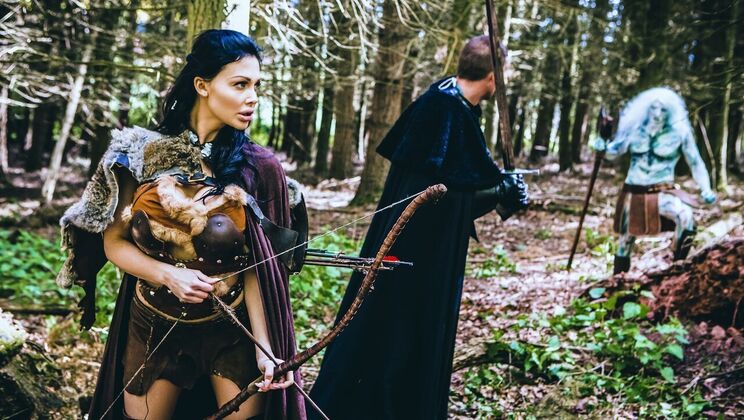 [Brazzers] - Cowgirl Cosplay: Aletta Ocean Rides Hard 3 - Aletta Ocean - Marc Rose