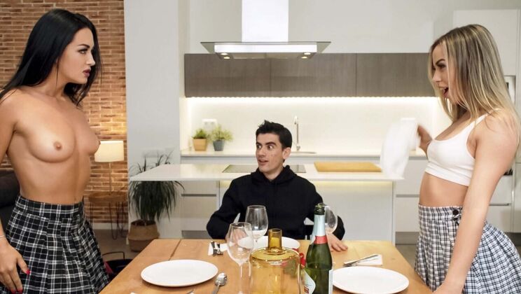 [Brazzers] - Threesome Thrill: A Date with a Dick in Distress - Jordi El Niño Polla - Anastasia Brokelyn - Zuzu Sweet