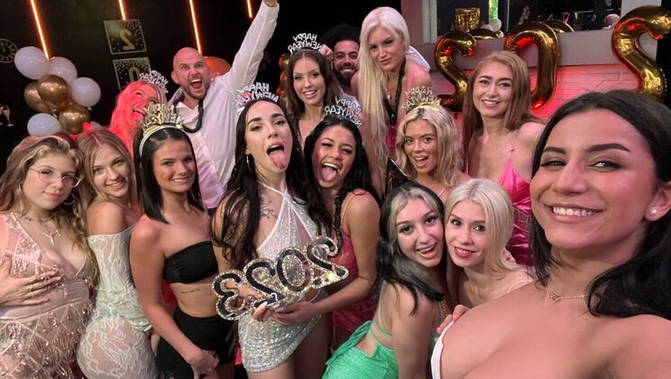 [IntheVIP] - Sex, Sweat, and New Year's Cheers! - jmac - Serena Santos - James Angel - Mandy Waters - Roxie Sinner - Gaby Ortega - Michael Dangalow