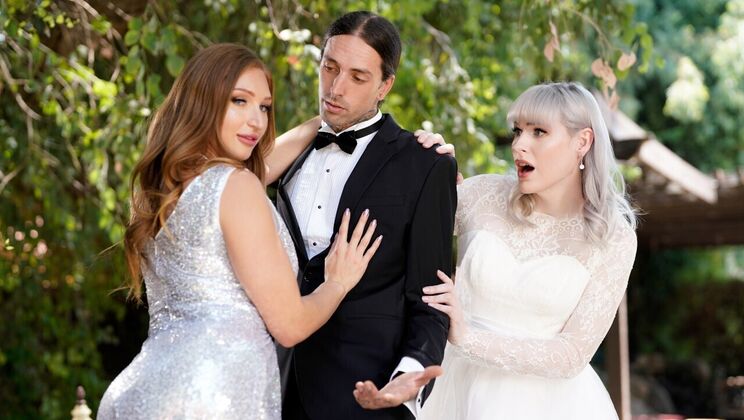 [TransSensual] - The Cheating Bride's Big Threesome - Skylar Snow - Ruckus - Lianna Lawson