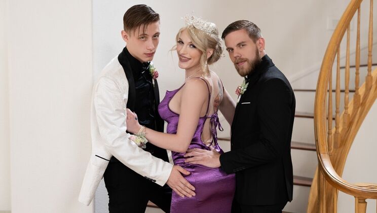 [TransAngels] - Ballerina Babe's Prom Night Secret - Steve Rickz - Cole Church - Izzy Wilde