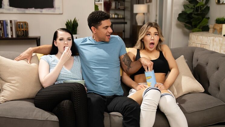 [TransAngels] - Deepthroat and Doggystyle with Emma Rose - Emma Rose - Andre Stone