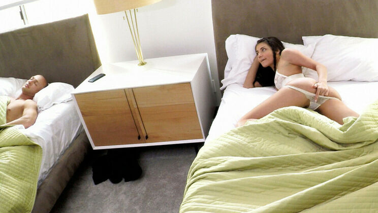 [SpyFam] - Adria Rae, Horny Step-Sister, Sneaks Into Step-Brother's Room - Adria Rae