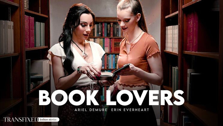 [Transfixed] - Busty Book Club Lesbians Get Horny - Erin Everheart - Ariel Demure
