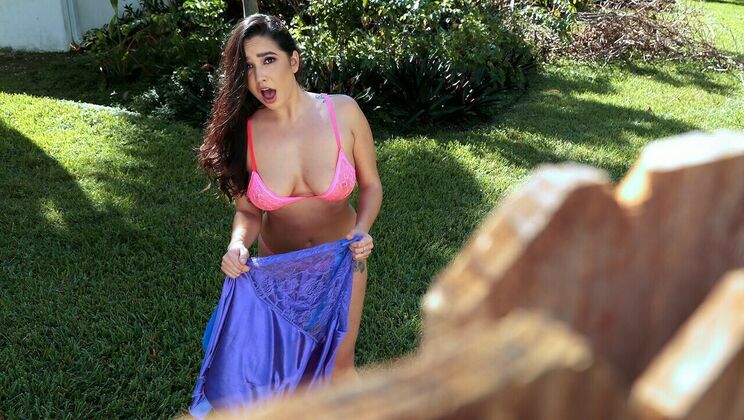 [PervsOnPatrol] - Big Tits and Deepthroat on Laundry Day