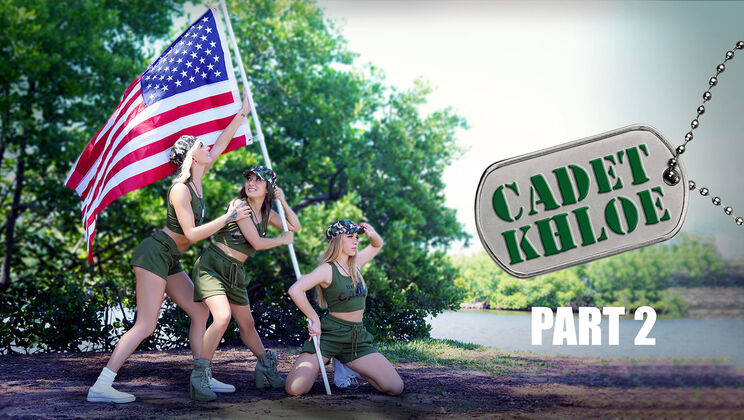 Cadet Khloe Craves Hard Cock
