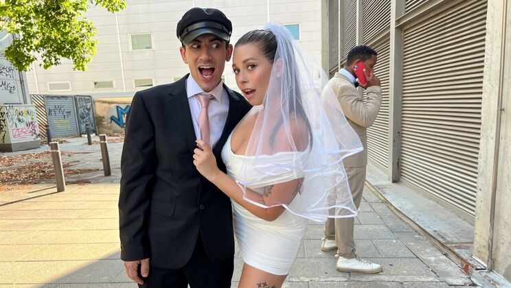 Fucked by the Driver on Her Big Day