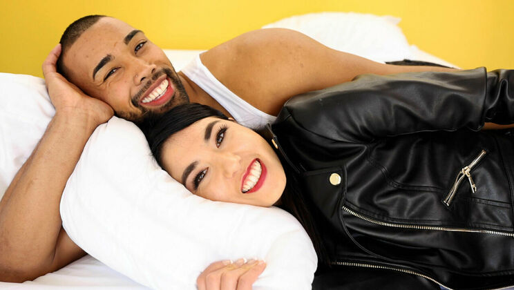 Asian Cutie Mina Moon Takes On Jaxson's Black Dick