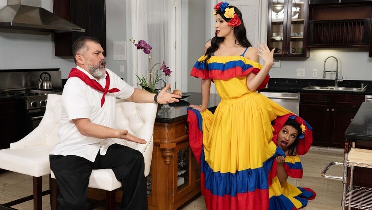 [TransAngels] - Latina Shemale Anal Extravaganza - Jessy Dubai - Zariah Aura