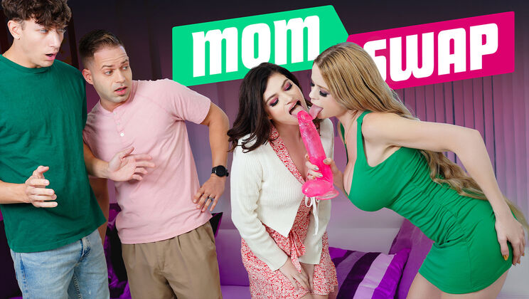 [MomSwap] - MILF Nicole's Foursome Frenzy