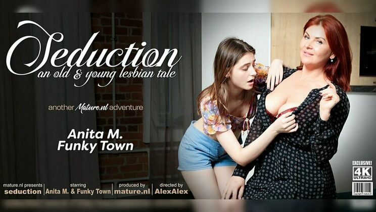 Big Tits and High Heels: Funky Town and Anita M.'s Lesbian Encounter