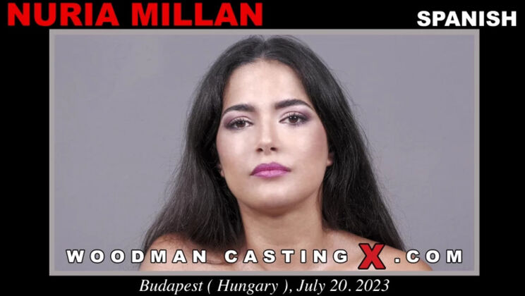 [WoodmanCasting] - Nuria Millan's Deepthroat and Ass Licking Frenzy - Nuria Millan