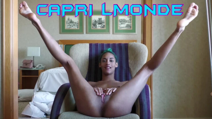 [WakeupnFuck] - Black Beauty Capri Lmonde's Anal Delight