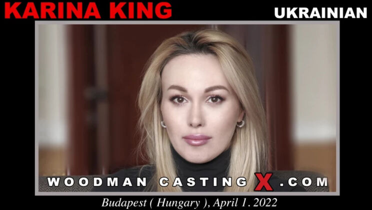 [WoodmanCasting] - Karina King's Skinny Body Striptease Tease - Karina King
