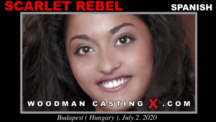 [WoodmanCasting] - Curly Tanned Scarlet Rebel's Rimming Rendezvous - Scarlet Rebel