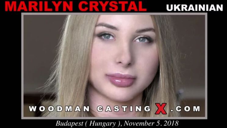 Tall Blonde Marilyn Crystal's Rimming Casting Session