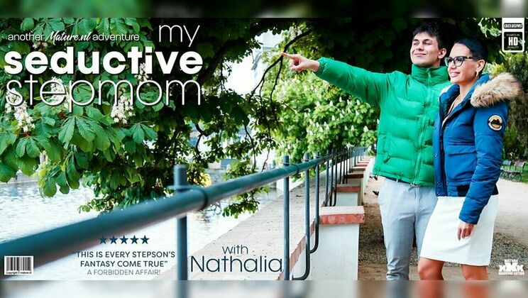 [Mature.nl] - Stepmom Nathalia's Lingerie Ride Ends in Female Orgasm