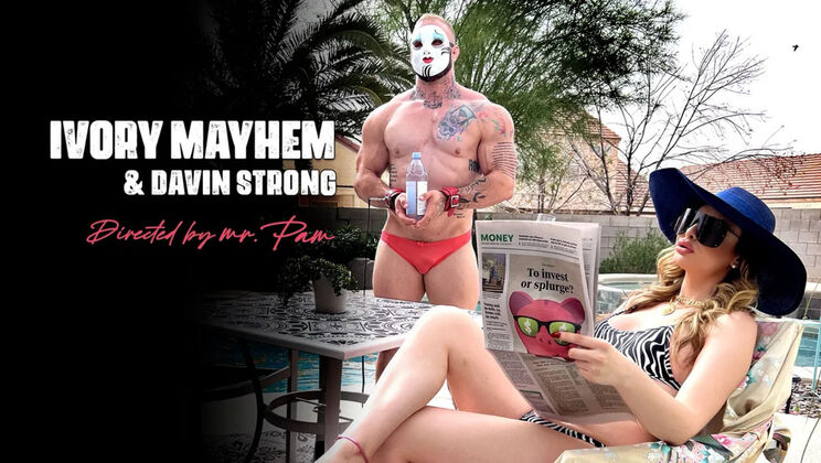 [TSSeduction(Kink)] - The Anal Authority: Ivory Mayhem Takes the Lead - Ivory Mayhem - Davin Strong