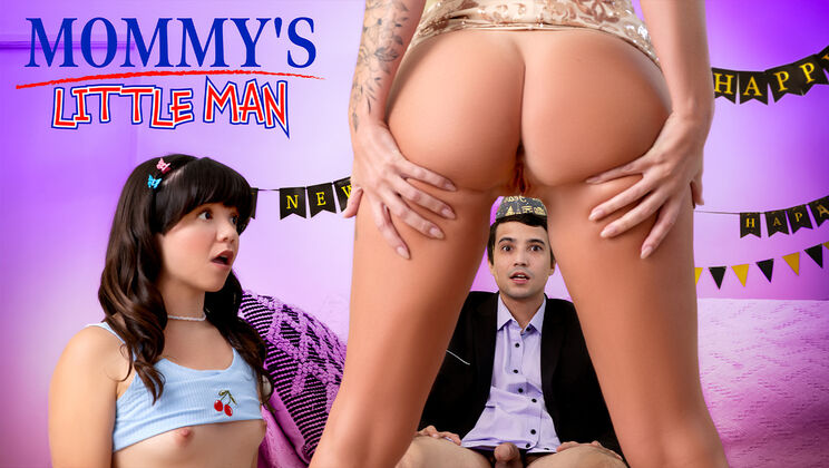 [Mommy’sLittleMan] - Taboo New Year with Gagging Fun