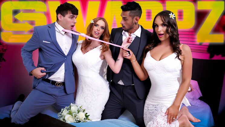 [MomSwap] - Bride Cheats with Stepmom in Hot Foursome - MILF Teal Conrad Takes Charge - Teal Conrad - Kai Jaxon - Mike Skywalker - Jessica Aaren