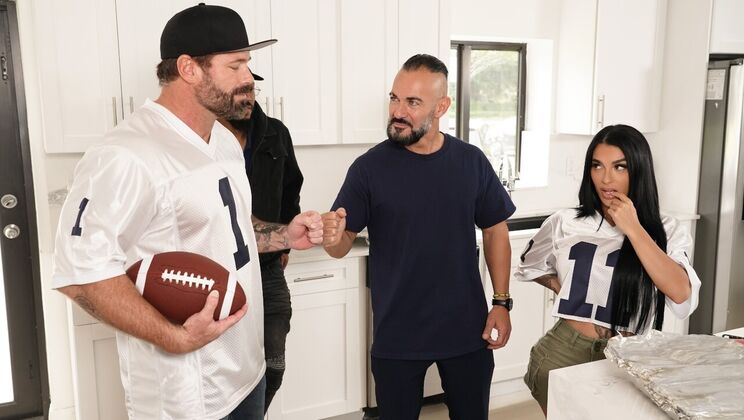 [RKPrime] - Game Day Dick: Big Tits Blowjob and Cumshot with Egypt