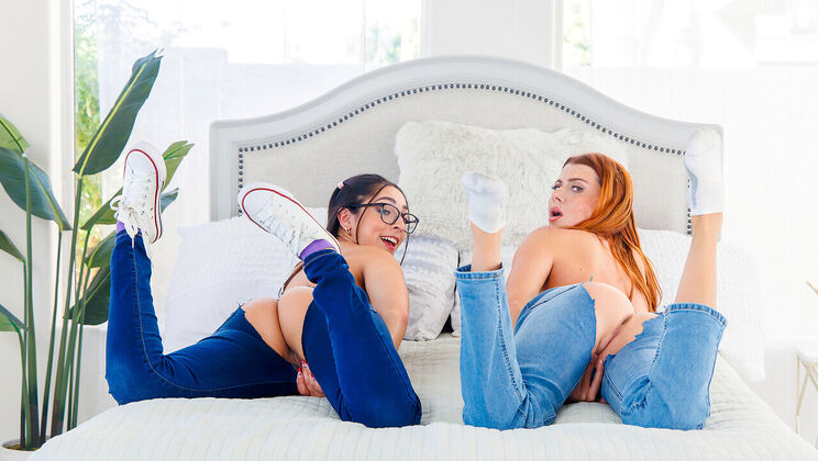 [StepSiblingsCaught] - Stepbro Spanks and Fucks Stepsister - S28:E4 - Victor Ray - Madison Wilde - Stella Luxx