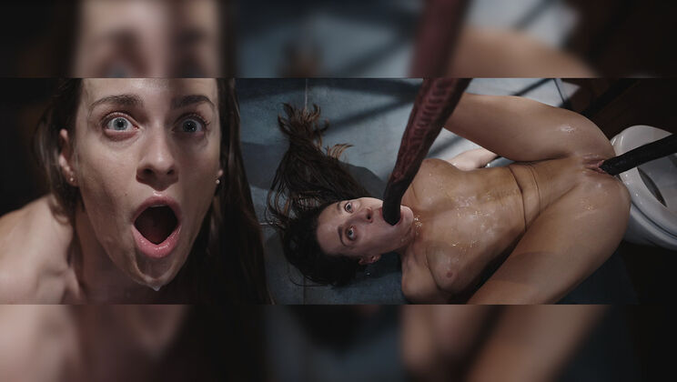 [Hentaied] - Toilet Encounters: Josephine Jackson Takes DP and Creampie - Josephine Jackson