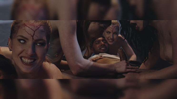 [Parasited] - Scarlett Alexis & Myra Moans in Big Tits Group Sex - Oliver Davis - Scarlett Alexis - Octavia Red - Myra Moans