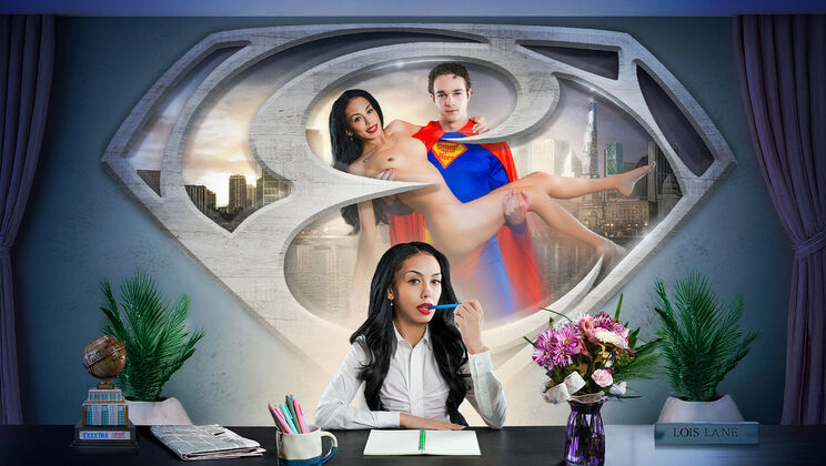 [ExxxtraSmall] - Superman-Themed BJ: Petite Girl vs Big Black Cock - Bianca Bangs - Jayden Marcos