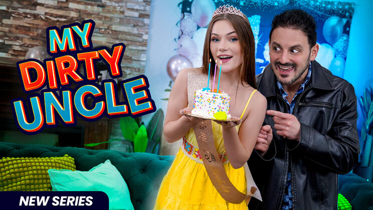 Supportive Parenting? Dirty Uncle Shares Niece for Birthday