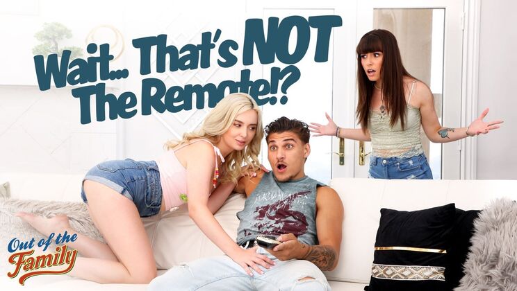 Straight To Threesome: Hairy Stepsister Joins In