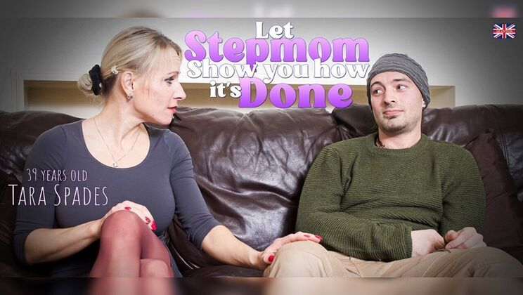 [Mature.nl] - Horny mature stepmom seduces stepson on sofa - Tara Spades - Jonny Cooper
