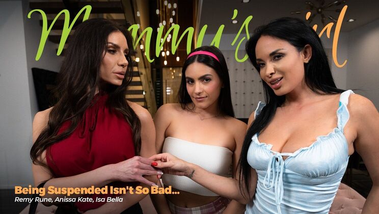 Anissa Kate and Friends Fingering Shaved Pussy